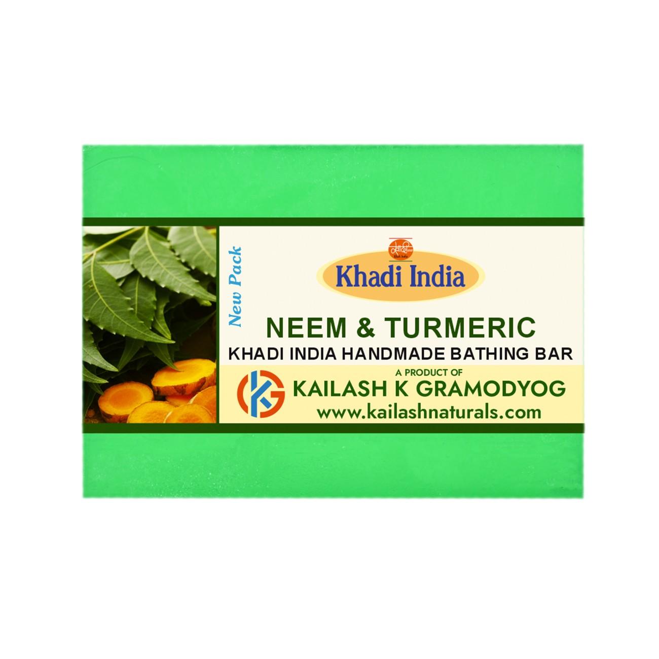 khadi-india-neem-turmeric-handmade-bathing-bar